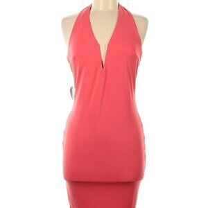 NWT - Hot Miami Styles - Coral/ pink Cocktail Dress - Medium